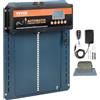 VEVOR Apriporta Automatica per Pollaio con Timer Sensore di Luce Impermeabile IP44 20-60°C, Porta per Pollai in Alluminio con Telecomando Schermo LCD 4 modalità di Apertura Dimensioni Porta 210x260mm