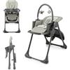 kk Kinderkraft Kinderkraft TUMMIE Seggiolone 2 in 1, Ergonomico, Confortevole, Reclinabile, Pie
