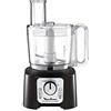 Moulinex Doppia Forza Compact Robot Cucina Multifunzionale Ciotola 3L 800W 2 Velocità + Pulse, 9 Accessori, Blender, Tritattino, Grattugie, Nero FP546811