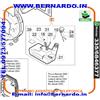 OLEO-MAC 56520048FR SERBATOIO COMPLETO SOFFIATORE ATOMIZZATORE OLEO-MAC BV162 AM162