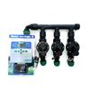 Hunter KIT IRRIGAZIONE PROGRAMMATORE 3 ZONE PRATO GIARDINO ELETTROVALVOLA HUNTER ELC