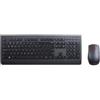Lenovo 4X30H56809 tastiera Mouse incluso RF Wireless QWERTZ Tedesco Nero