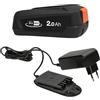 Gardena Kit di avviamento P4A 1 x PBA 18V/45 2,5 Ah + AL 18V-20: compatibilità con batteria da 18 V, indicatore di carica a LED, efficiente e pronto all'uso, batteria e caricabatteria (14917-20)