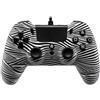 Qubick Wired Controller Nero Bianco (PS4) periferica di gioco