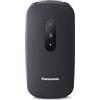Panasonic KX-TU446EXB 6,1 cm (2.4) 110 g Nero Telefono per anziani