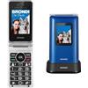 Brondi AMICO Prezioso Blue metal Cellulare