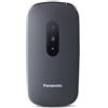 Panasonic KX-TU446EXG 6,1 cm (2.4) 110 g Grigio Telefono per anziani