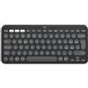 Logitech Tastiera computer Logitech 920 011819 K SERIES Pebble Keys 2 K380S Bla