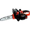 BLACK+DECKER Motosega elettrica Black & Decker GKC1825L20-QW nero e arancione