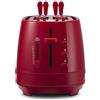De'Longhi 2 fette 550 W tostapane Rosso
