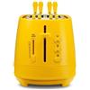 De'Longhi 2 fette 550 W tostapane Giallo