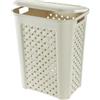Tontarelli Cesta Portabiancheria Arianna 50L - Angora