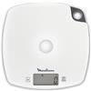 Moulinex BN1000 Grigio, Bianco Quadrato Bilancia da cucina elettronica
