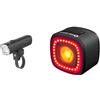 OLIGHT Kit Luci per Bicicletta Pacchetto in luce Anteriore RN 1500 e Luce Posteriore RN120C Combo 1500 Lumen e 120 Lumen Sensore Frenata Ricarica USB-C Telecomando Wireless IPX6 Illuminazione