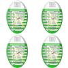 NO BRAND Repellente Zanzare Ultrasuoni LED Mosche Falene Insetti 4 Lampade Spina IT