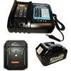Batteria litio 5.5 A + caricatore ed adattatore per Idropulitrice M10L