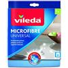 Vileda 139197 Panno Microfibre Plus, 100% Microfibra Ideale per Rimuovere Efficacemente Anche Lo Sporco più Ostinato Solo con Acqua, con Odor Stop