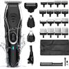 Wahl Aqua Blade Multigroomer 10 in 1, regalo per la festa del papà, accessorio per sopracciglia, regolabarba, regolabarba da uomo, per barba da uomo, rasatura del corpo, cura del viso, completamente