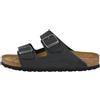 Birkenstock Arizona Sfb Oliata Nabuk Sandali Plantare Morbido Stretto Unisex