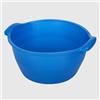 La Briantina Bacinella in Plastica Tonda, Colore Blu, Capacità 14.5 Litri