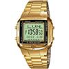 Casio OROLOGIO CASIO DB-360G-9A DIGITALE VINTAGE METALLO LED ORO GOLD LONG BATTERY