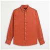 MCS Camicia MCS Uomo 100% Lino Manica Lunga Button Down 12MSH200-02608 Clay