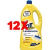 Smac 12 X Smac Pavimenti Lavaincera 1000 Ml. Tot Giallo Pulisce e Lucida Ceramica Par