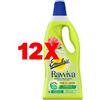 Emulsio 12 X Emulsio Detergente Igienizzante Pavimenti Ravviva 750 Ml. Limone & Camelia