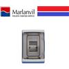 MARLANVIL QUADRO ELETTRICO ESTERNO GIARDINO PARETE MARLANVIL 8 12 36 24 moduli DIN