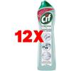 Cif 12 X Cif Crema 500 Ml. Con Candeggina Verde