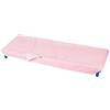 Andy & Helen - Sacco lenzuolo (sopra+sotto) per brandina asilo con angoli elasticizzati per una totale aderenza. Misure standard 65x140 cm in 100% cotone, Rosa