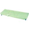 Andy & Helen - Sacco lenzuolo (sopra+sotto) per brandina asilo con angoli elasticizzati per una totale aderenza. Misure standard 65x140 cm in 100% cotone, Verde