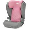kk Kinderkraft Kinderkraft I-SPARK Seggiolino auto, i-Size, Gruppo 2/3 100-150 cm, da 3,5 a 12 anni, da 15 a 36 kg, leggero (4,5 kg), cintura di sicurezza a 3 punti, Protezioni laterali, Rosa