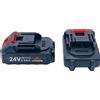 Batteria Compatibile 24 V Per Motosega Trapano Decespugliatore Idropulitrice