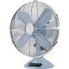 Bimar Ventilatore da Tavolo 4 Pale 35 Watt Oscillante Ø 30 cm Blu VTM35.BL Bimar