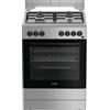 Indesit Cucina a Gas 4 Fuochi Forno Elettrico 60x60 cm Classe A Inox I6G3PMS INDESIT