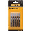 Ingco Set 5 lame per metallo per Seghetto Alternativo Sega elettrica acciaio Hss Ingco