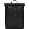 RAINS Zaino Rains unisex, modello Rolltop Rucksack Mini, 38x28x12 cm, colore Nero,...