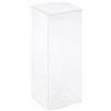 Subitodisponibile 10X Scatola per BOMBONIERA Automatica Trasparente in PET 10x10x22 cm 1A7Y