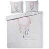 Papillon Flanel Annelot-Copripiumino in Flanella, Cotone, Multicolore, 140 x 200/220 cm
