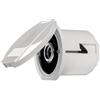 DISMARINA PLASTIMO WATER OUTLET STRAIGHT+BLACK SQUARE COVER