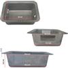LUNAWAY CAST IRON Cassetto porta raccolta cenere 30x20 e 24x19 Camino e stufa con griglia in ghisa
