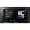 Pioneer AVH-A3200DAB lettore multimediale 2 DIN, ClearType-Touchscreen da 6,2 pollici, connessione con smartphone, USB, radio digitale DAB/DAB+, Bluetooth, equalizzatore grafico a 13 bande