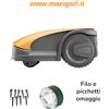 STIGA Robot per giardino e Prato STIGA G600 con filo perimetrale. autoinstallante