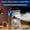 Mini Condizionatore 3 in 1 Ventilatore Umidificatore LED Portatile Casa/Ufficio