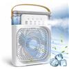 Ventilatore USB Mini Condizionatore Portatile Raffrescatore Silenzioso LED