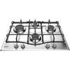 Ariston, Hotpoint HOTPOINT PIANO COTTURA A GAS PCN 642 IX/HAR 60CM INOX 4 FUOCHI