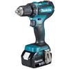 Makita DDF485RFJ Trapano Avvitatore a Batteria LI-Ion 18V 2x3.0AH 50NM, 18 V, Mu