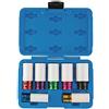 Draper 82979 - Set di 7 chiavi a bussola per cerchi in lega, 1/2