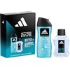 adidas, Cofanetto Regalo Ice Dive con Eau de Toilette 100 ml e Docciaschiuma 250ml